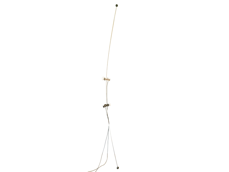 floor ceiling lamp 1970s Molla by Leonardi Stagi for Lumenform_10_ Molla, C. Leonardi, F. Stagi for Lumenform, 1970s Chrome Plated & Painted Metal, Rubber