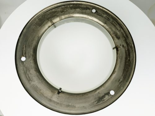 LSP6 “Tommy”, Luigi Caccia Dominioni for Azucena, since 1965 Burnished Metal, Sandblasted Glass