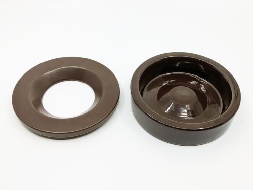 Barbados, set of 2, Angelo Mangiarotti for Danese, 1964 Ceramic