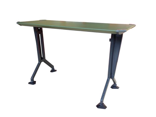Dattilo, set of 2, Studio BBPR (Banfi, Belgioioso, Peressuti, Rogers) for Olivetti, 1960s Painted Metal, skai & Plastic. Perfect