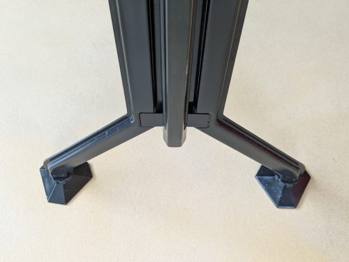 Dattilo, set of 2, Studio BBPR (Banfi, Belgioioso, Peressuti, Rogers) for Olivetti, 1960s Painted Metal, skai & Plastic. Perfect