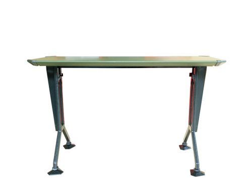 Dattilo, set of 2, Studio BBPR (Banfi, Belgioioso, Peressuti, Rogers) for Olivetti, 1960s Painted Metal, skai & Plastic. Perfect