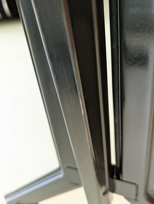 Dattilo, set of 2, Studio BBPR (Banfi, Belgioioso, Peressuti, Rogers) for Olivetti, 1960s Painted Metal, skai & Plastic. Perfect