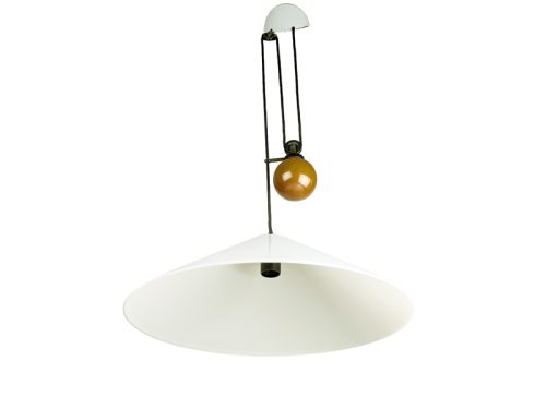 Aggregato, Enzo Mari for Artemide, 1978 Painted Metal, Plastic & Lead