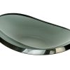 Bowl/centerpiece, Fontana Arte, 1960s Smoked Glass