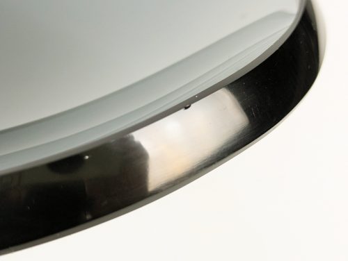 Bowl/centerpiece, Fontana Arte, 1960s Smoked Glass