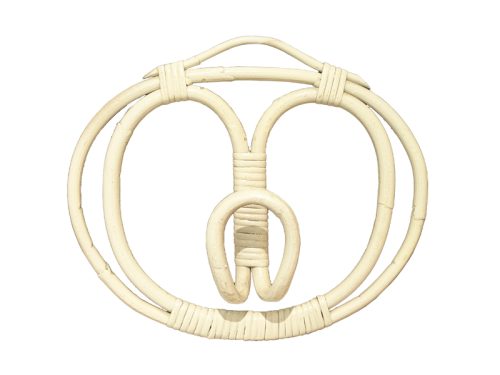 Coat Rack, Franca Helg for Vittorio Bonacina, 1961 Painted Rush