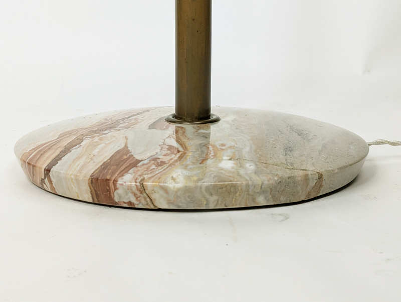brass & marble mid century adjustable floor lamp_02 Adjustable floor lamp, Floor