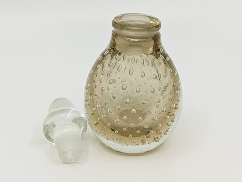 Flask, Carlo Scarpa (attr. to) for Venini, 1930s Murano Glass