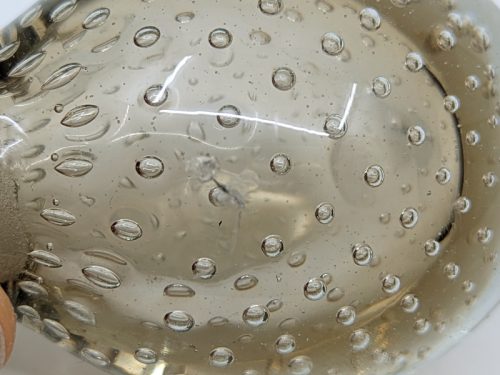 Flask, Carlo Scarpa (attr. to) for Venini, 1930s Murano Glass