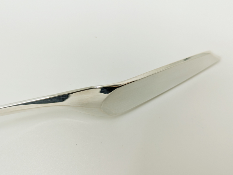 silver plated metal 1960s Lotus cutlery set for 6 persons by Rosenthal_09 Lotus 6 person cutlery set, B. Wiinblad & K.G. Hansen for Rosenthal Studio Linie , 1960-70s Silver-Plated Metal