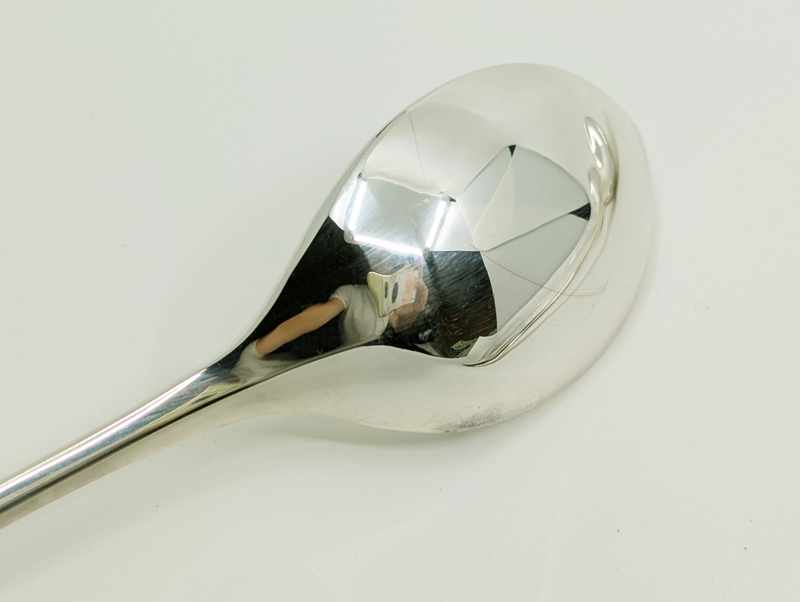 silver plated metal 1960s Lotus cutlery set for 6 persons by Rosenthal_13 Lotus 6 person cutlery set, B. Wiinblad & K.G. Hansen for Rosenthal Studio Linie , 1960-70s Silver-Plated Metal