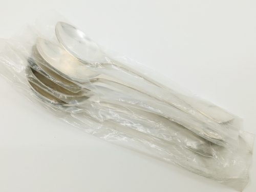 Lotus 6 person cutlery set, B. Wiinblad & K.G. Hansen for Rosenthal Studio Linie , 1960-70s Silver-Plated Metal