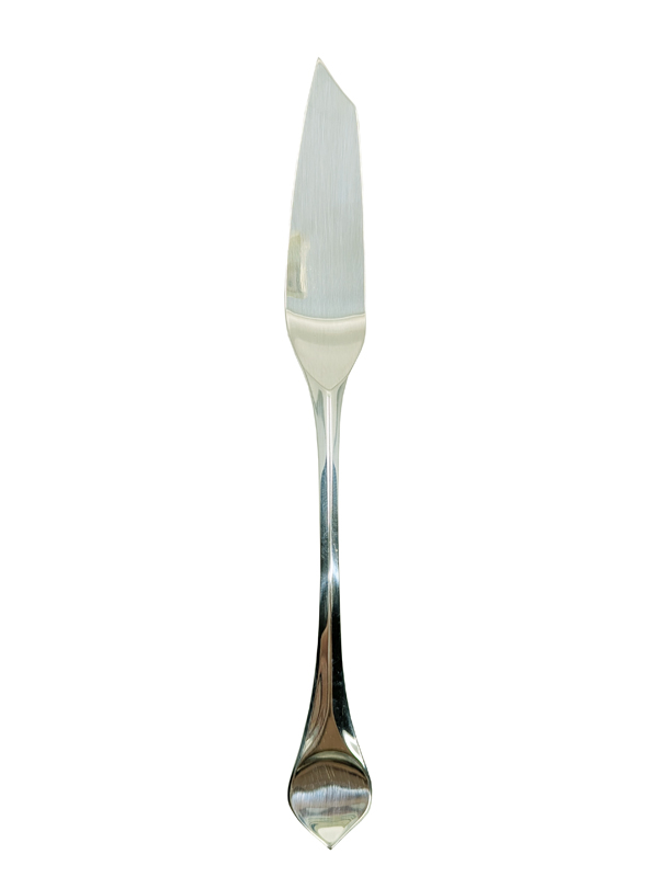 silver plated metal 1960s Lotus cutlery set for 6 persons by Rosenthal_18 Lotus 6 person cutlery set, B. Wiinblad & K.G. Hansen for Rosenthal Studio Linie , 1960-70s Silver-Plated Metal