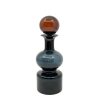 Kremlin Bells bottle, L. Diaz de Santillana for Venini, 1986-87 Murano Glass