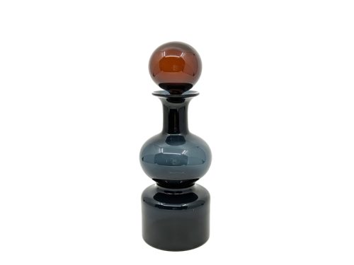 Kremlin Bells bottle, L. Diaz de Santillana for Venini, 1986-87 Murano Glass