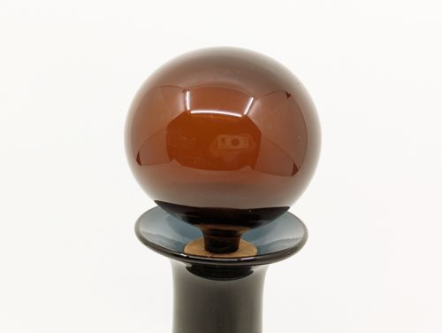 Kremlin Bells bottle, L. Diaz de Santillana for Venini, 1986-87 Murano Glass