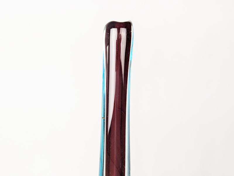 multicolored Murano sommerso glass soliflower, 1960s_06 Soliflower, Decoration