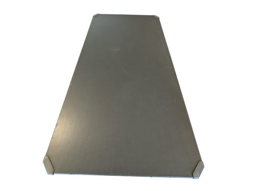 Arco desk, Studio BBPR (Banfi, Belgioioso, Peressuti, Rogers) for Olivetti, 1960s Painted Metal, skai & Plastic