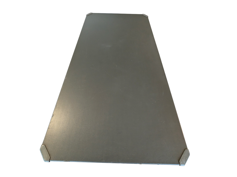 grey vinyl & metal 1960s Serie Arco desk by BBPR for Olivetti_04 Arco desk, Studio BBPR (Banfi, Belgioioso, Peressuti, Rogers) for Olivetti, 1960s Painted Metal, skai & Plastic