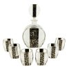 Decanter Set, Karel (Karl) Palda (attr. to), Wien, 1930s Grinded & Mirrored Glass