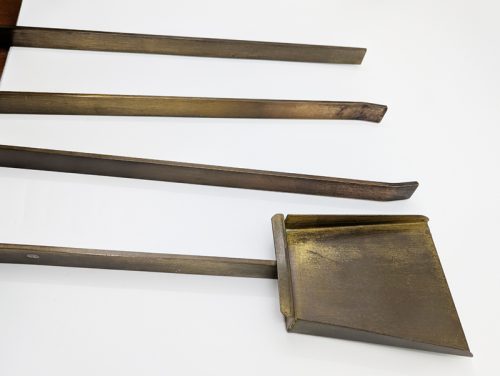 Fireplace tools, Italy, 1960s