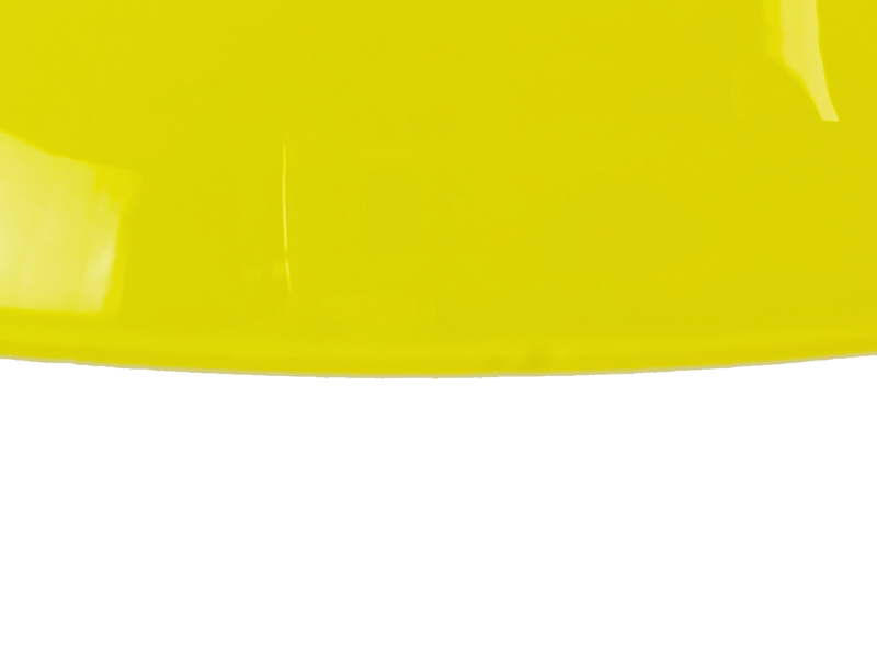 Yellow & white glass Mid century modern Pendant lamp_09 Pendant, Lighting