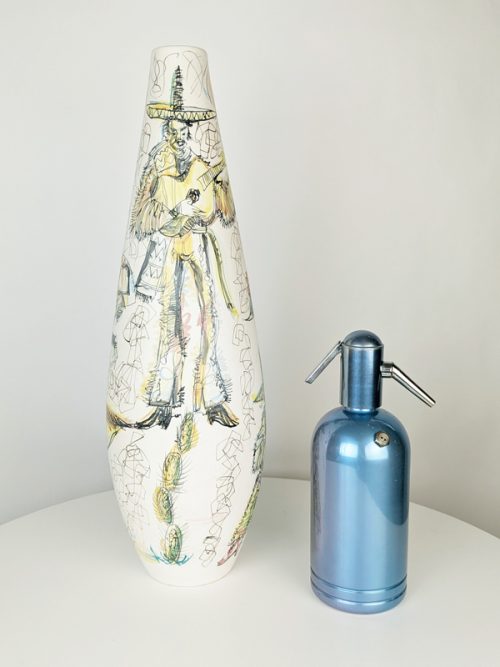 Mariachi vase, Ceramic