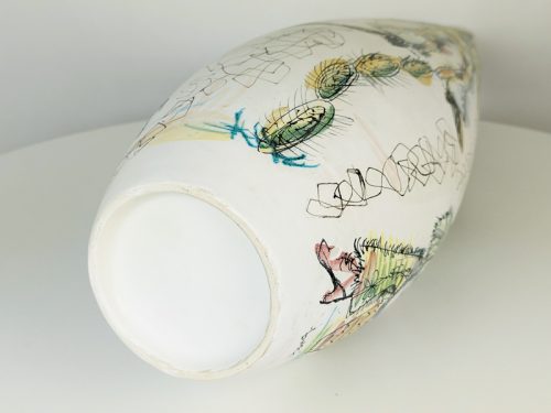 Mariachi vase, Ceramic