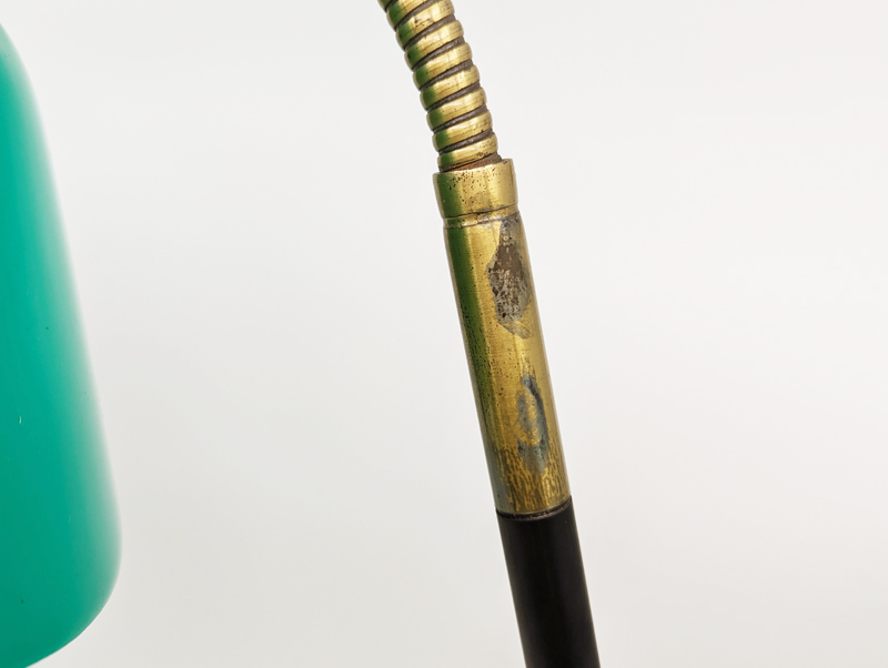 green perspex brass & white marble 1960s table lamp by Stilux_10 Table lamp, Stilux Milano, Italy 1960s Marble, brass, Perspex