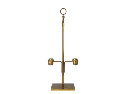 Candle holder, Italy, 1930s Gild Brass