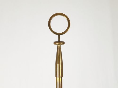 Candle holder, Italy, 1930s Gild Brass