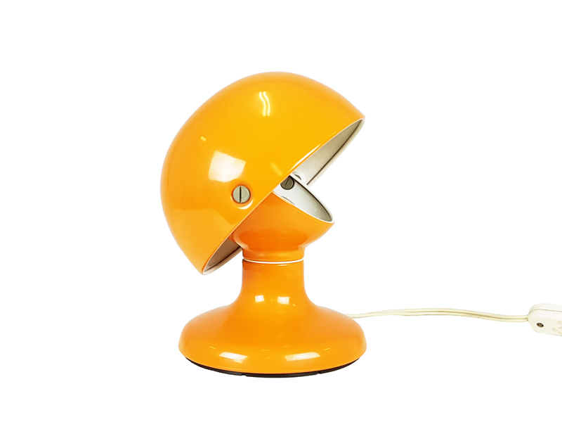 orange table lamp Jucker by Tobia Scarpa for Flos_01 Jucker, Afra & Tobia Scarpa for Flos, 1965 Metal, Plastic