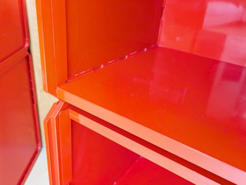 Modular containers, Franco Cattelan for XILEMA, 1960s ABS & Metal