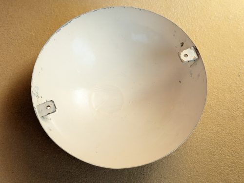 Table lamp, Italy, 1930s Chrome-Plated & Painted Metal, Brass, Copper