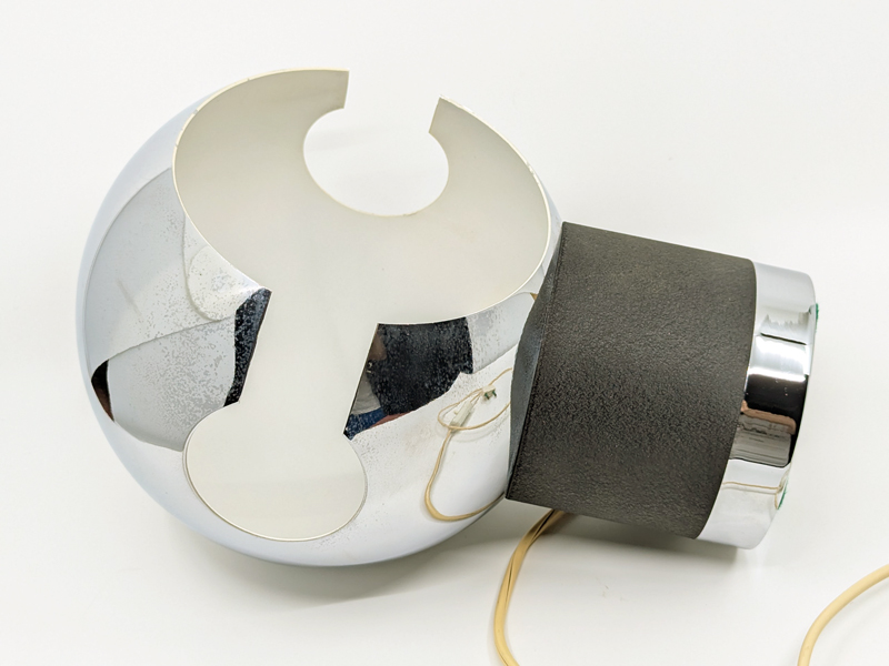 black & chrome plated metal 1960s table lamp_04