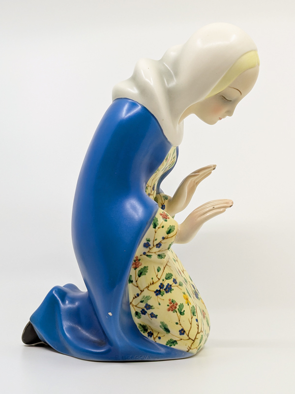 hand painted ceramic madonna by P_13