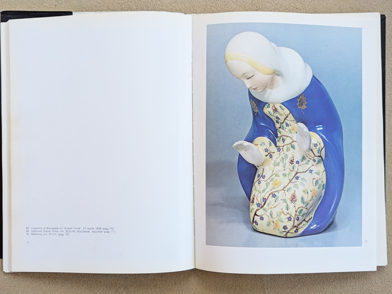 hand painted ceramic madonna by P_16