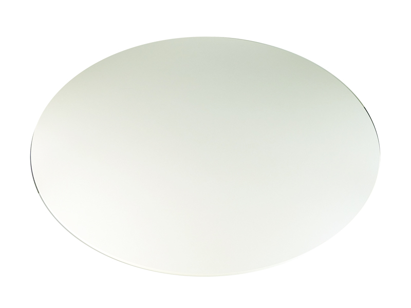 white cast aluminum & wood 1970s tulip round table by Knoll_09