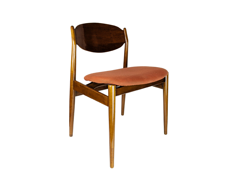 teakwood & fabric 1960s dining chairs by ISA, set of 5_11