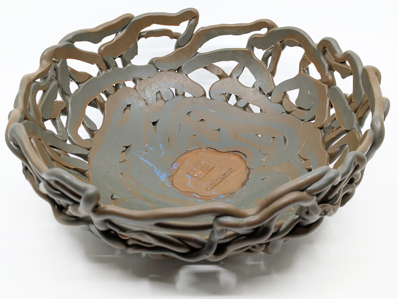 grey & brown hand made silicone centerpiece tutti frutti by G_05