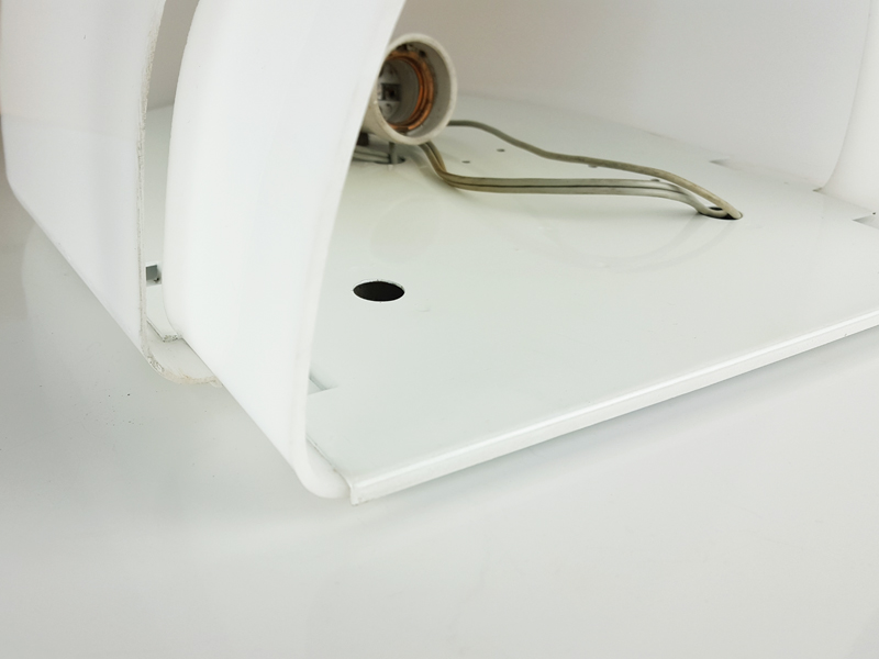 white plastic & metal 1970s sconces by Sergio Asti for Candle_02